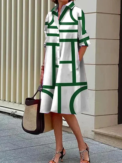 Brigitte™ - Robe Midi Luxe pour une Élégance Effortless