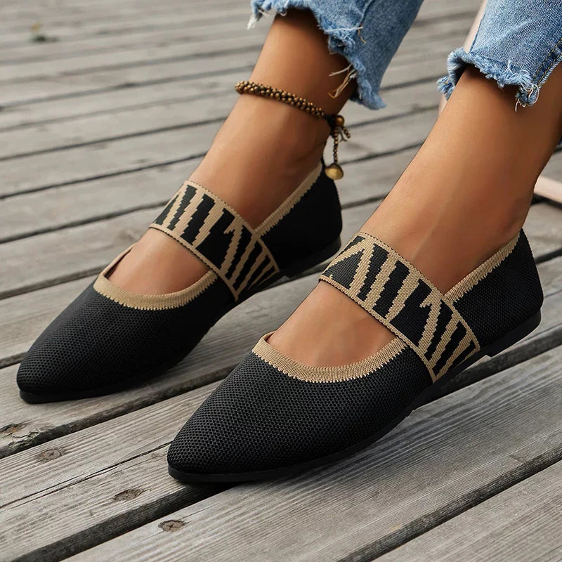 Belle Étoile Nice™ | Ballerines Élégantes à Bout Pointu