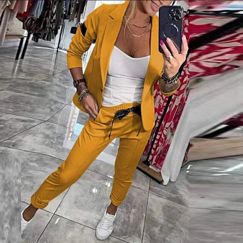 Belle Étoile Nice™ | Tailleur d’Automne – Élégant & Confortable, Parfait du Casual au Chic