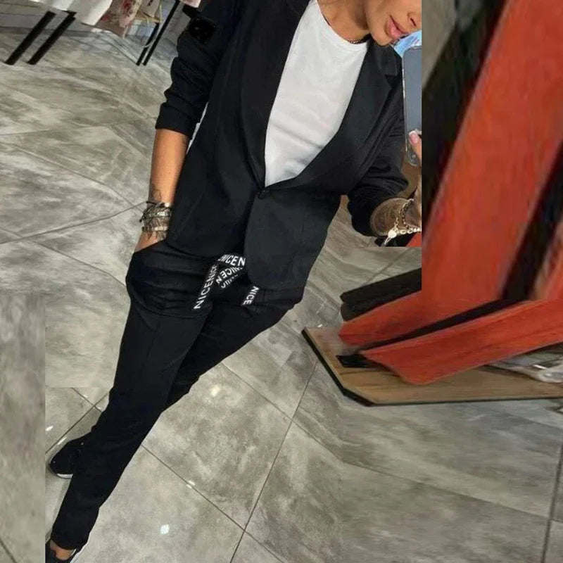Belle Étoile Nice™ | Tailleur d’Automne – Élégant & Confortable, Parfait du Casual au Chic