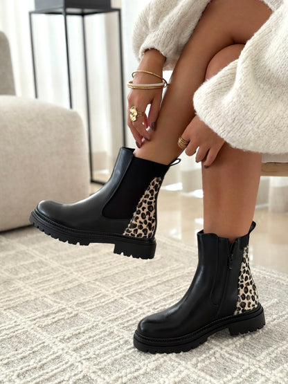 Belle Étoile Nice™ | Bottines CHASY  NOIR