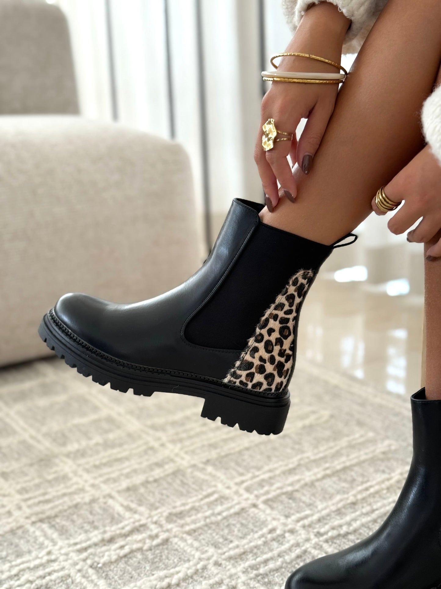 Belle Étoile Nice™ | Bottines CHASY  NOIR
