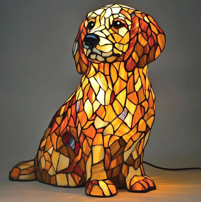 Lumière spirituelle Golden Retriever