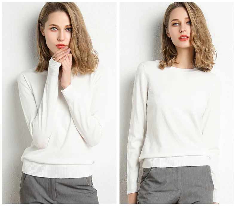 Mélisande™ | Pull confort en laine essentiel