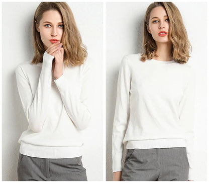 Mélisande™ | Pull confort en laine essentiel