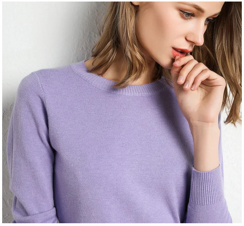 Mélisande™ | Pull confort en laine essentiel